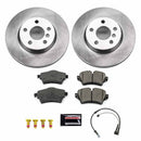 PowerStop OE Stock Replacement Low-Dust Ceramic Brake Pad and Rotor Kit