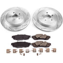 PowerStop Z23 Daily Driver Carbon-Fiber Ceramic Brake Pad and Drilled & Slotted