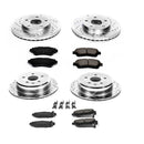 PowerStop Z23 Daily Driver Carbon-Fiber Ceramic Brake Pad and Drilled & Slotted