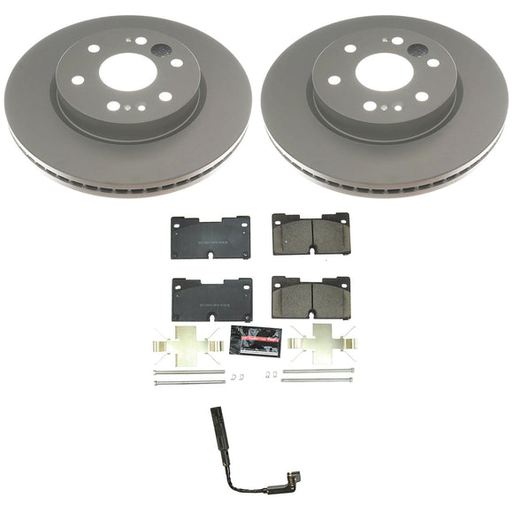 Z23 Daily Driver Premium Carbon-Fiber Ceramic Brake Pad and Fully Coated Rotor K