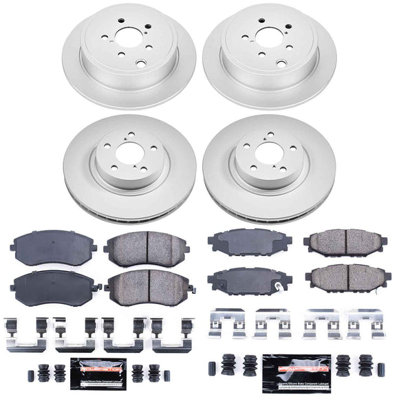 Z23 Daily Driver Premium Carbon-Fiber Ceramic Brake Pad and Fully Coated Rotor K
