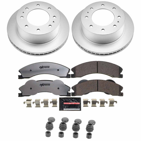 Z36 Truck & Tow Premium Carbon-Fiber Ceramic Brake Pad and Fully Coated Rotor Ki