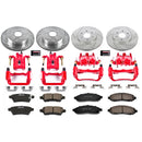 PowerStop Z23 Daily Driver Carbon-Fiber Ceramic Pads Drilled & Slotted Rotor & C