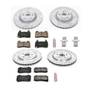 PowerStop Z23 Daily Driver Carbon-Fiber Ceramic Brake Pad and Drilled & Slotted