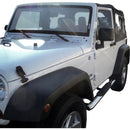 Westin PRO TRAXX 4 Oval Nerf Step Bars Polished Stainless Steel 21-23310