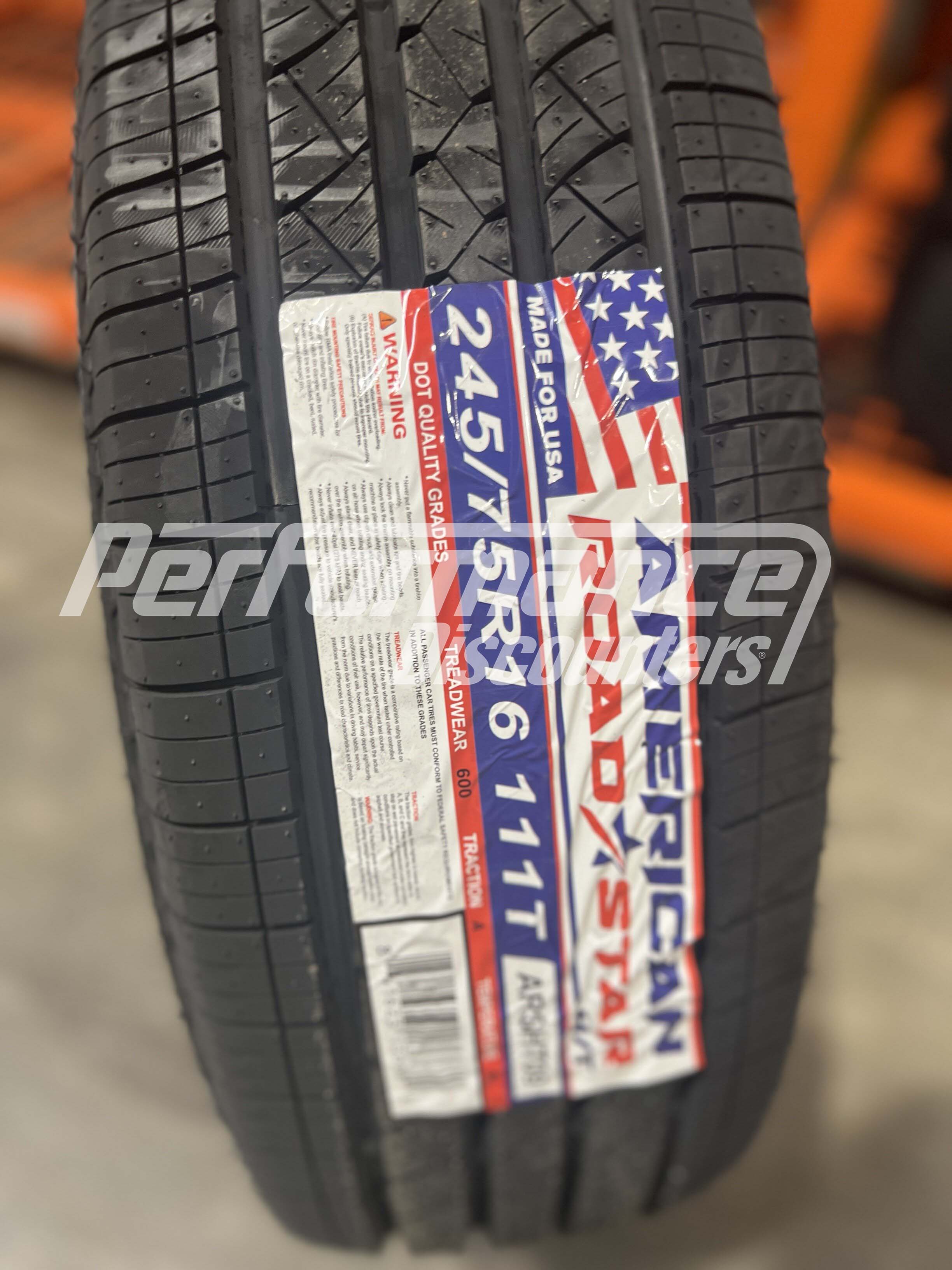 American Roadstar H/T Tire(s) 245/75R16 111T SL BSW 245 75 16 2457516