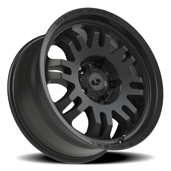 18x8.5 Vision 409 Inferno Satin Black 5x150 ET10 Wheel Rim