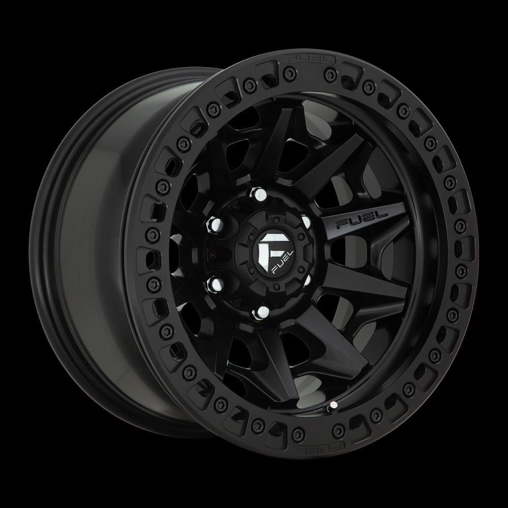 17X9 Fuel D114 Covert Beadlock Matte Black 6X139.7 ET-15 wheel/rim