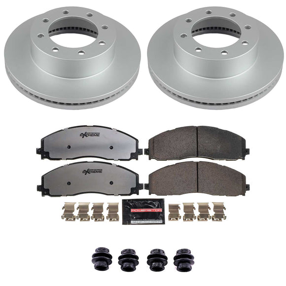 Z36 Truck & Tow Premium Carbon-Fiber Ceramic Brake Pad and Fully Coated Rotor Ki