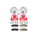 PowerStop Z23 Daily Driver Carbon-Fiber Ceramic Pads Drilled & Slotted Rotor & C
