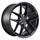 19X8.5 Rotiform R134 FLG Matte Black 5X112 ET45 wheel/rim