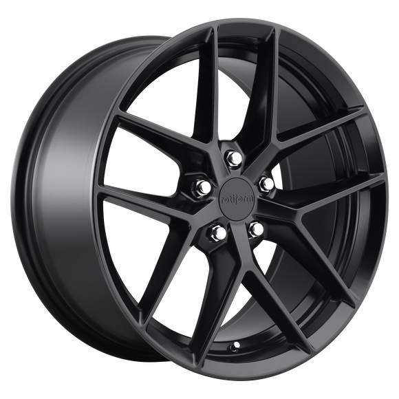 19X8.5 Rotiform R134 FLG Matte Black 5X112 ET45 wheel/rim