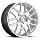 18x8 Vision 426H Cross Hyper Silver 5x110 5x115 5x ET20 Wheel Rim