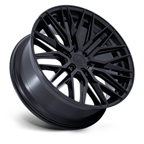 24X10 Niche M224 Gamma Gloss Black 6x139.7 ET25 Wheel Rim