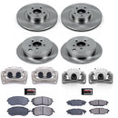 PowerStop OE Stock Replacement Low-Dust Ceramic Brake Pad, Rotor and Caliper Kit