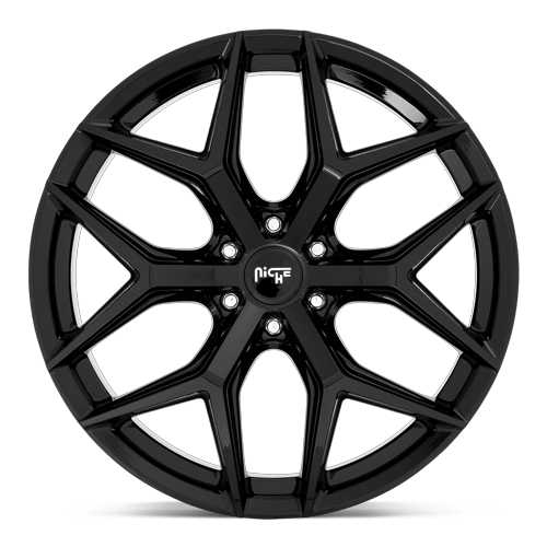 10x24 Niche Wheels M231 Vice Suv Gloss Black Wheel 6x139.7 ET30 CB106.10