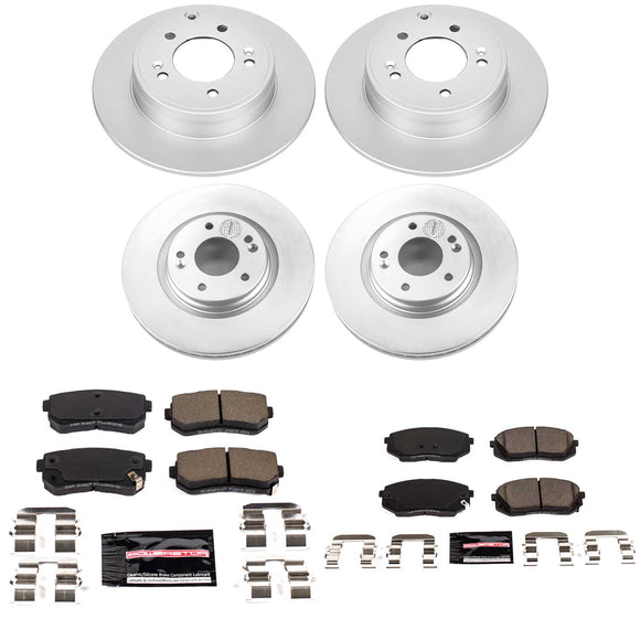 Z23 Daily Driver Premium Carbon-Fiber Ceramic Brake Pad and Fully Coated Rotor K
