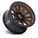 22x9.5 Fuel Off-Road FC866 Piston Matte Bronze Black Lip 6x139.7 ET20 Wheel