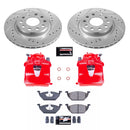 PowerStop Z23 Daily Driver Carbon-Fiber Ceramic Pads Drilled & Slotted Rotor & C