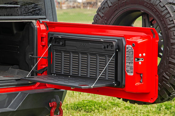 Rough Country Tailgate Table For Jeep Wrangler 4xe 21-23 Wrangler JL 18-23 4WD