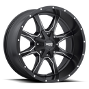 18x10 Moto Metal MO970 Semi Gloss Black Milled 6x135 ET-24 CB106.1 Wheel