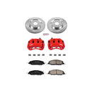 PowerStop Z23 Daily Driver Carbon-Fiber Ceramic Pads Drilled & Slotted Rotor & C