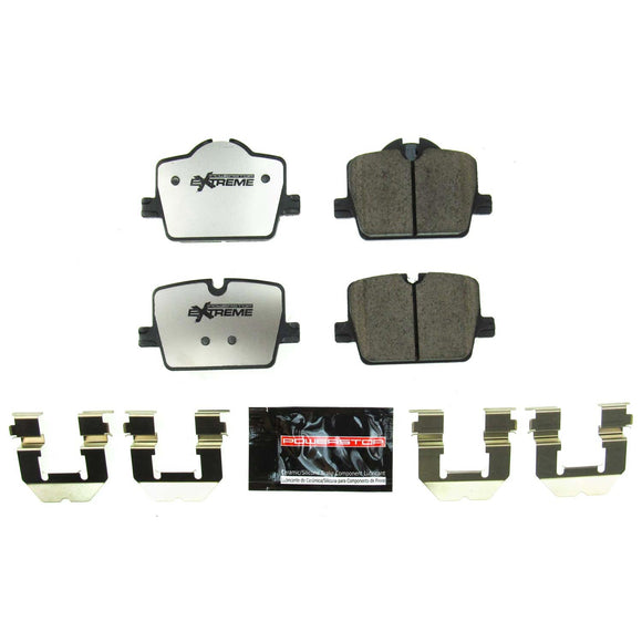 PowerStop Z26 Street Performance Carbon-Fiber Ceramic Brake Pads With Hardware