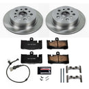 PowerStop OE Stock Replacement Low-Dust Ceramic Brake Pad and Rotor Kit