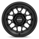 17X9 KMC KM725 TERRA Satin Black 5X127 ET-38 wheel/rim