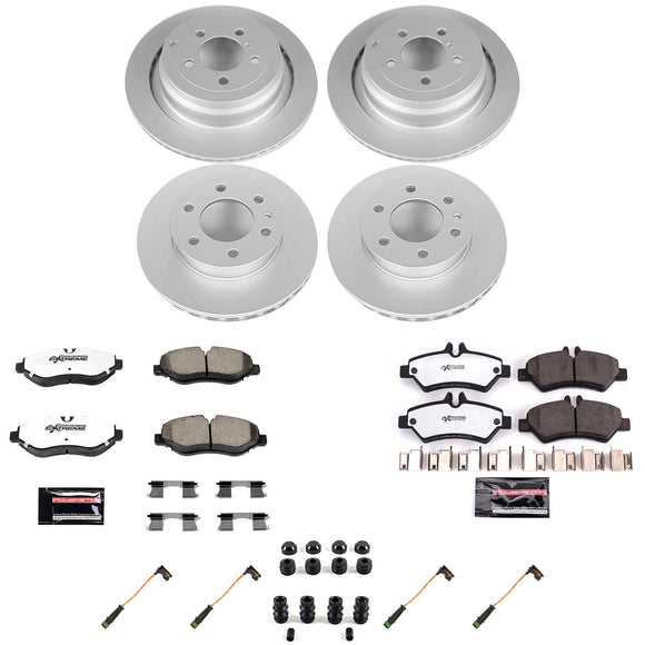 Z36 Truck & Tow Premium Carbon-Fiber Ceramic Brake Pad and Fully Coated Rotor Ki