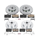 PowerStop Z23 Daily Driver Carbon-Fiber Ceramic Brake Pad and Drilled & Slotted