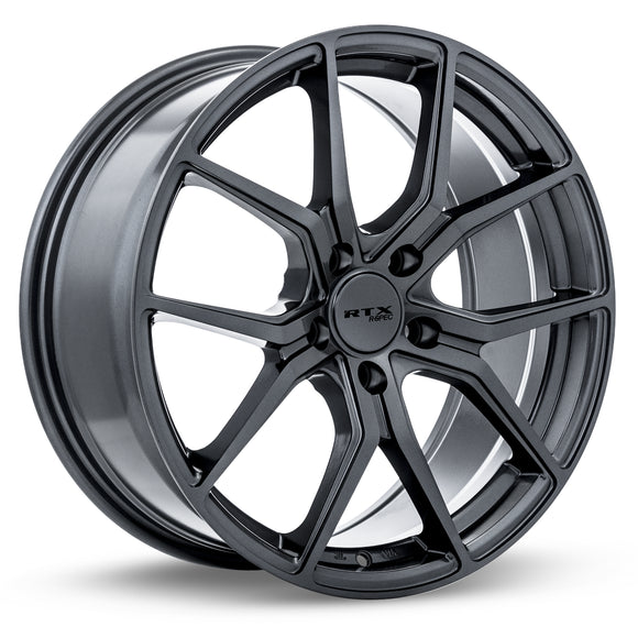 18x8 RTX FF10 Gunmetal 5x108 ET38 wheel/rim
