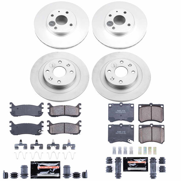 Z23 Daily Driver Premium Carbon-Fiber Ceramic Brake Pad and Fully Coated Rotor K