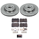 PowerStop OE Stock Replacement Low-Dust Ceramic Brake Pad and Rotor Kit