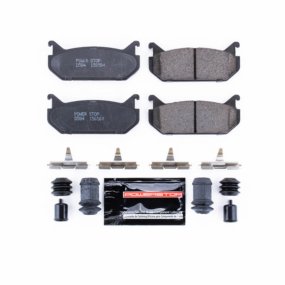 PowerStop Z23 Evolution Sport Carbon-Fiber Brake Pads With Hardware
