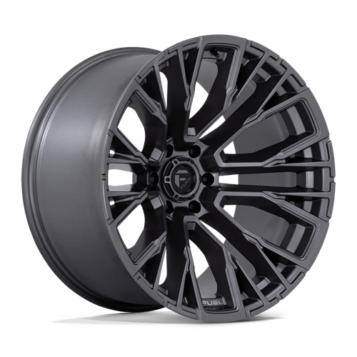 22x12 Fuel Off-Road D848 Rebar Gray 6x139.7 ET-44 CB106.1 Wheel Rim