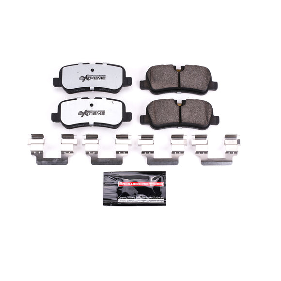PowerStop Z36 Truck And Tow Carbon-Fiber Ceramic Brake Pads With Hardware