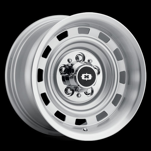 15x7 Vision 54 Cheyenne Silver Machined Lip Wheel 5x4.75 ET6 CB70.4