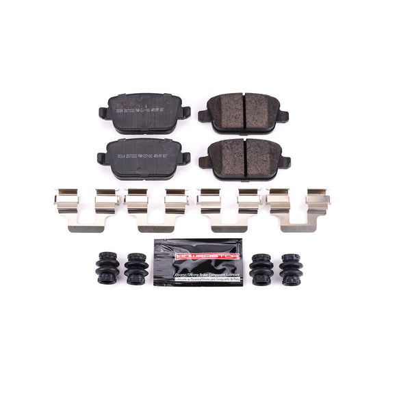 PowerStop Z23 Evolution Sport Carbon-Fiber Brake Pads With Hardware