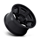 18X9 Fuel D766 RUSH Satin Black 6X135 ET1 wheel/rim