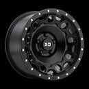 17X8.5 KMC XD Holeshot Satin Black Wheel/Rim 5x120 17-8.5 5-120 ET34