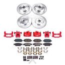 PowerStop Z23 Daily Driver Carbon-Fiber Ceramic Pads Drilled & Slotted Rotor & C
