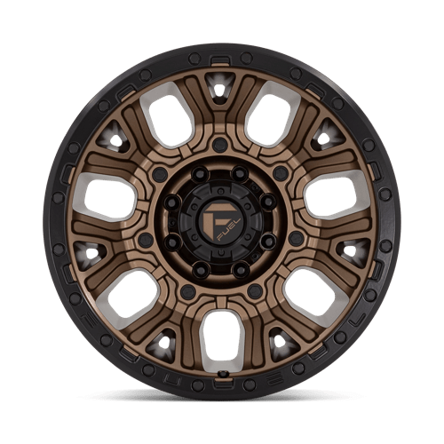 20x10 Fuel Off-Road D826 Traction Matte Bronze with Black Ring 8x180 ET-18 Wheel