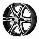 20x8.5 American Racing Mainline Black Wheel/Rim 6x139.7 20-8.5 6-139.7-4