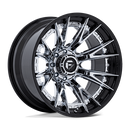 20x9 Fuel Off-Road FC402 Catalyst Chrome With Gloss Black Lip 8x170 ET1 Wheel