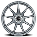 17X8 Enkei TS9 Wheel/Rim Platinum Gray 5X114.3 ET35 5-114.3 17-8