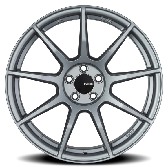 17X8 Enkei TS9 Wheel/Rim Platinum Gray 5X114.3 ET35 5-114.3 17-8