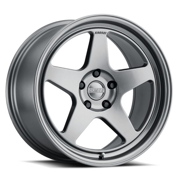 19x10.5 Kansei K12G KNP Gloss Gunmetal 5x112 ET35 CB66.56 Wheel