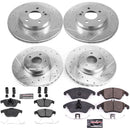 PowerStop Z23 Daily Driver Carbon-Fiber Ceramic Brake Pad and Drilled & Slotted