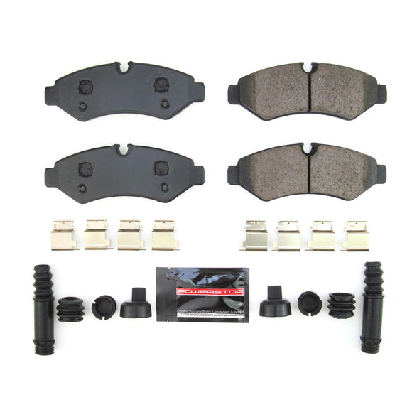 PowerStop Z23 Evolution Sport Carbon-Fiber Brake Pads With Hardware